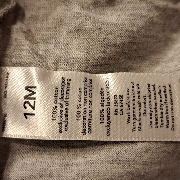 Child of Mine by Carter's 12 of 18 months tshirt & pants set - Picture 8 of 10